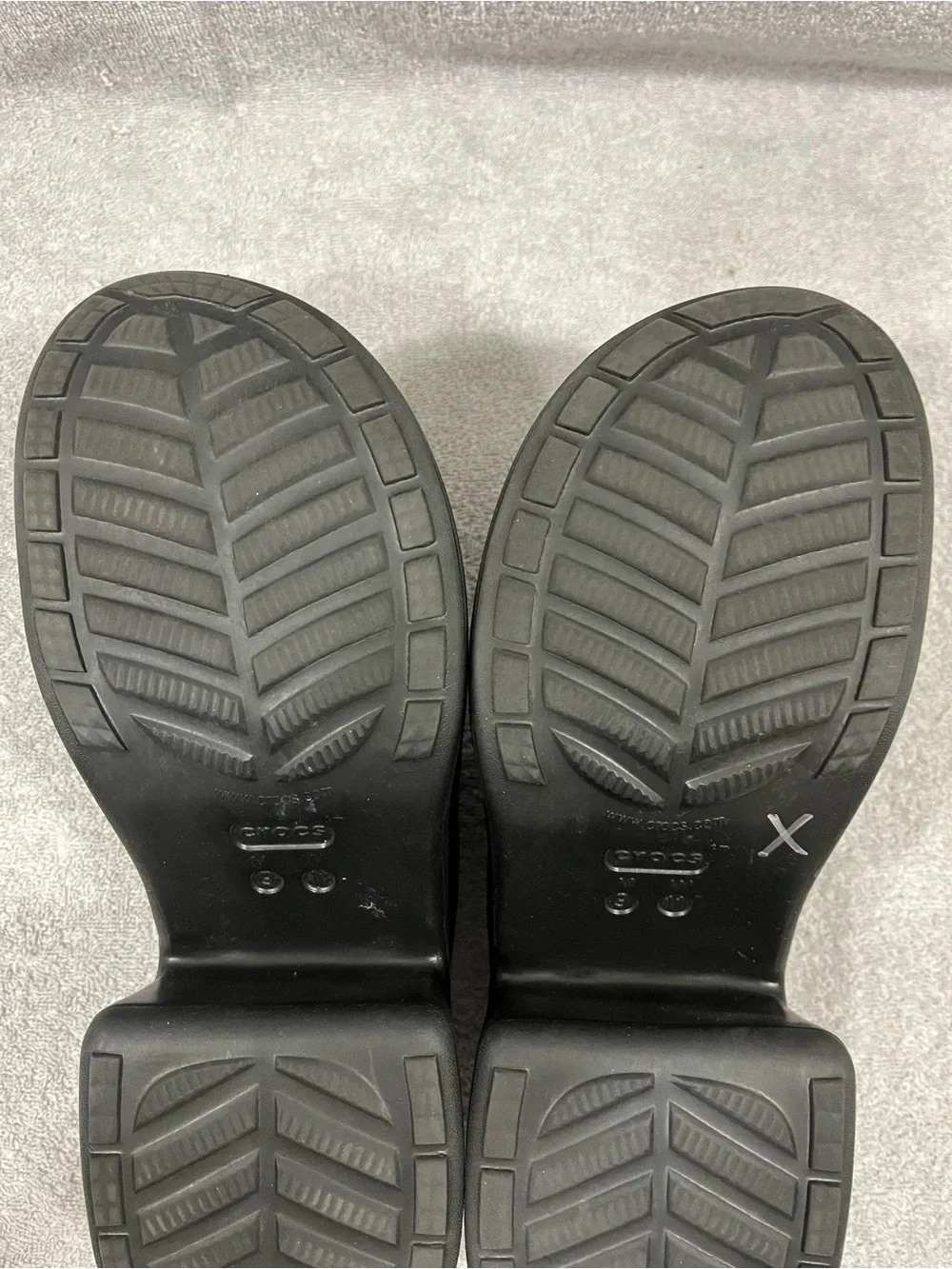 Crocs Siren Clog Black Chunky Heel Platform Women’s Size 11